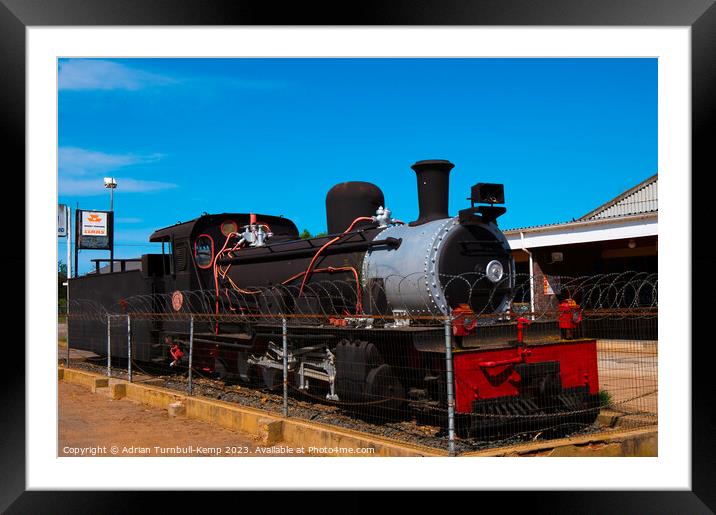 NG15 class steam locomotive Framed Mounted Print by Adrian Turnbull-Kemp