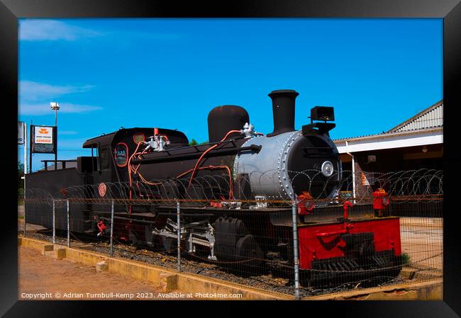 NG15 class steam locomotive Framed Print by Adrian Turnbull-Kemp