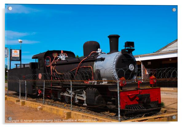 NG15 class steam locomotive Acrylic by Adrian Turnbull-Kemp