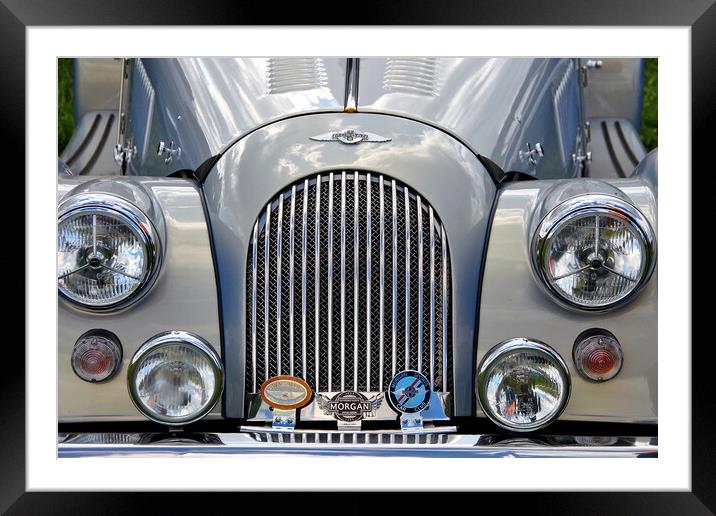 Morgan Classic Sports Car Framed Mounted Print by Andy Evans Photos