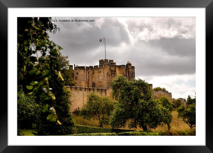  Bothal Castle in Northumberland Framed Mounted Print by Jim Jones