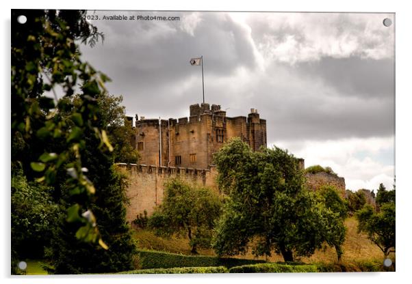  Bothal Castle in Northumberland Acrylic by Jim Jones