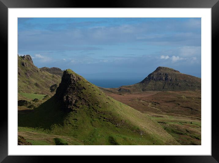 The Quiraing Framed Mounted Print by Emma Dickson