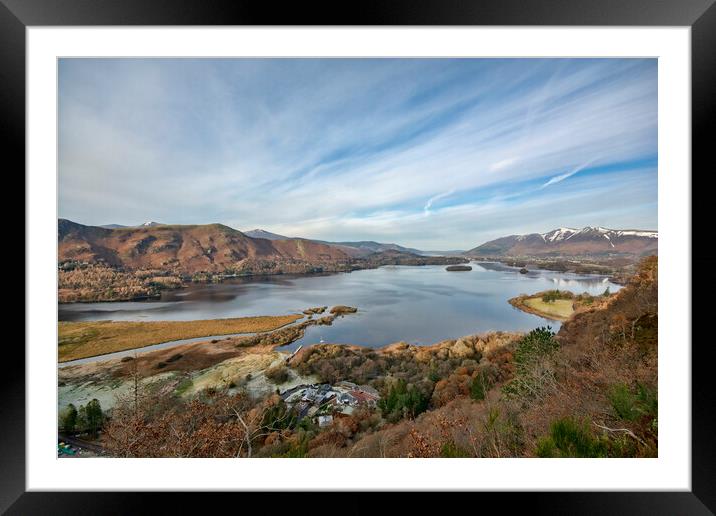 Surprise View Derwentwater Framed Mounted Print by Steve Smith