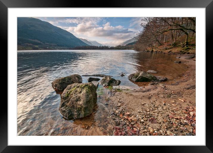 Loch Voil Framed Mounted Print by Steve Smith