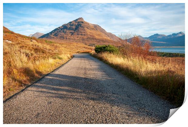 Glen Torridon Print by Steve Smith