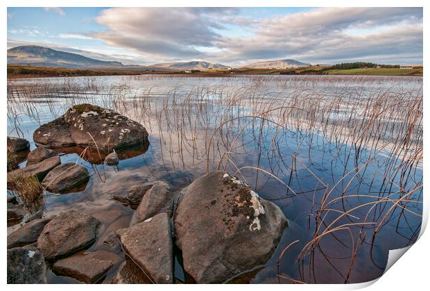 Loch Mealt Print by Steve Smith