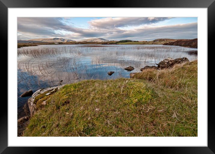 Loch Mealt Framed Mounted Print by Steve Smith
