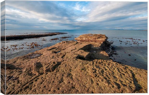 Duntulm Canvas Print by Steve Smith