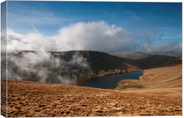 Majestic Hayeswater Canvas Print by Steve Smith