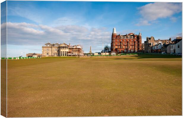 The 18th St Andrews Canvas Print by Steve Smith