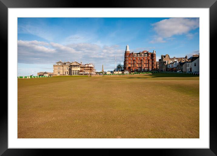 The 18th St Andrews Framed Mounted Print by Steve Smith