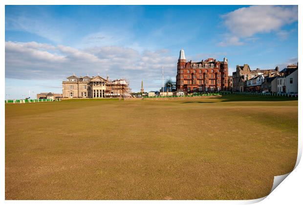 The 18th St Andrews Print by Steve Smith