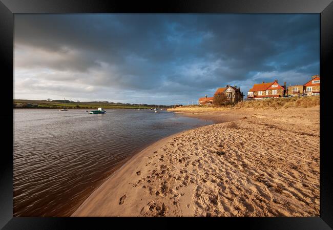 Alnmouth Northumberland Framed Print by Steve Smith