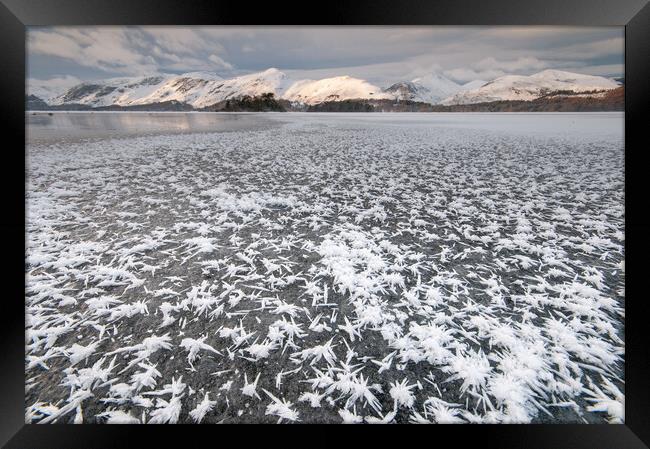 Derwentwater Framed Print by Steve Smith