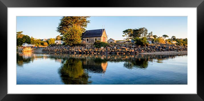 Serenity at Abersoch Harbour Framed Mounted Print by Tim Hill