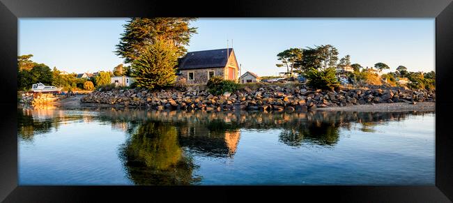 Serenity at Abersoch Harbour Framed Print by Tim Hill