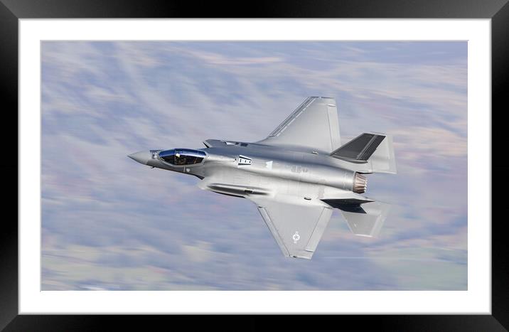 F-35 Framed Mounted Print by Rory Trappe