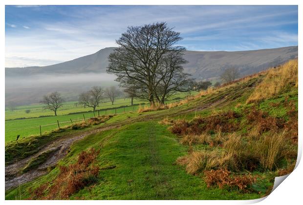 Mam Tor Views Print by Steve Smith