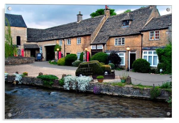 Cotswold Motoring Museum Bourton on the Water UK Acrylic by Andy Evans Photos