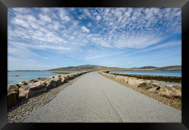 Eriskay Causeway Framed Print by Steve Smith