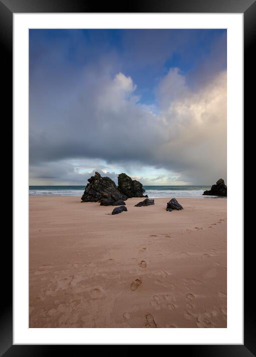 Sango Bay Durness Framed Mounted Print by Steve Smith