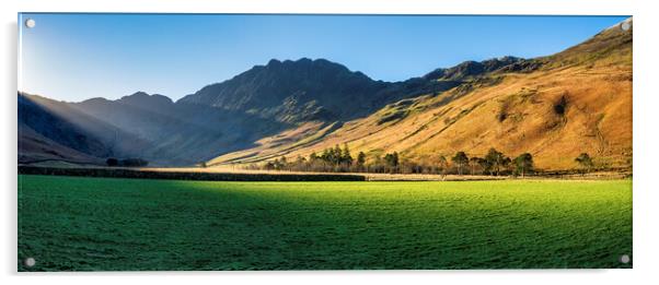 Heavenly Haystacks Acrylic by Tim Hill