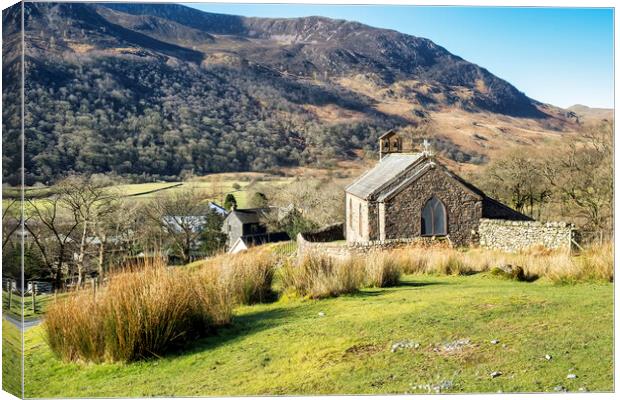 Historic Charm of St James Church Canvas Print by Tim Hill