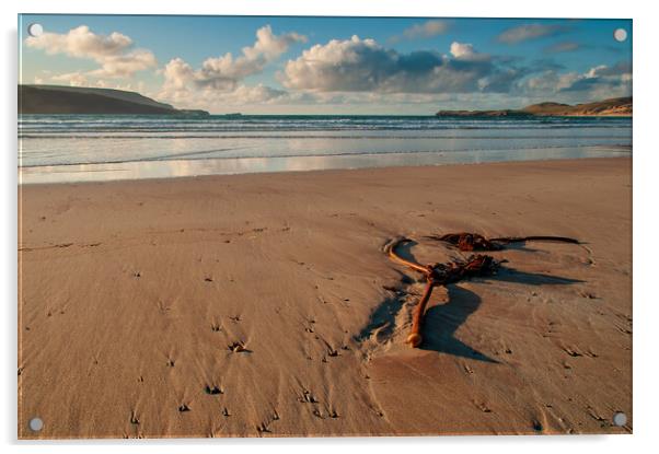 Balnakeil Beach Acrylic by Steve Smith