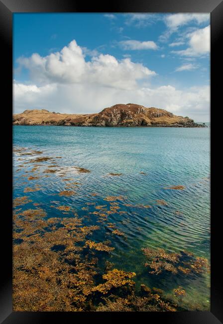 Majestic Rodel Castle on the Isle of Harris Framed Print by Steve Smith