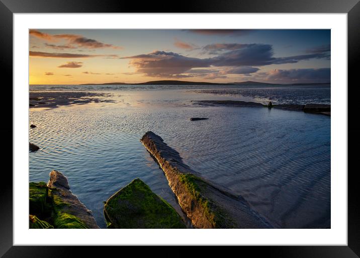 Clachan Sands Framed Mounted Print by Steve Smith
