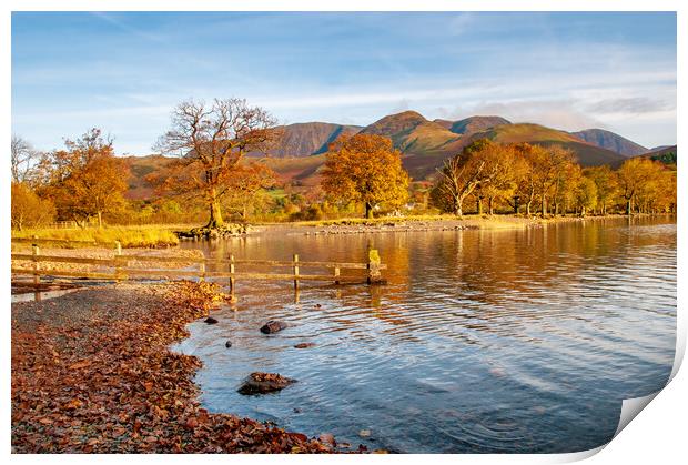 Buttermere Autumn Print by Steve Smith
