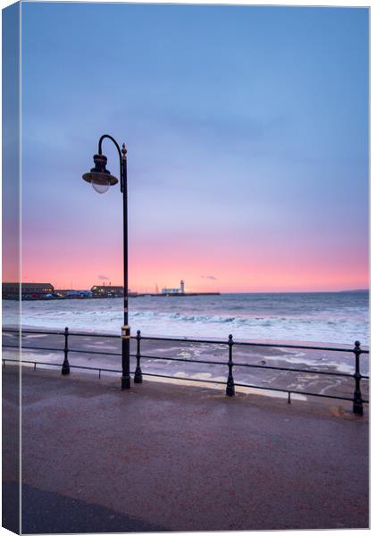 South Bay Scarborough Canvas Print by Steve Smith