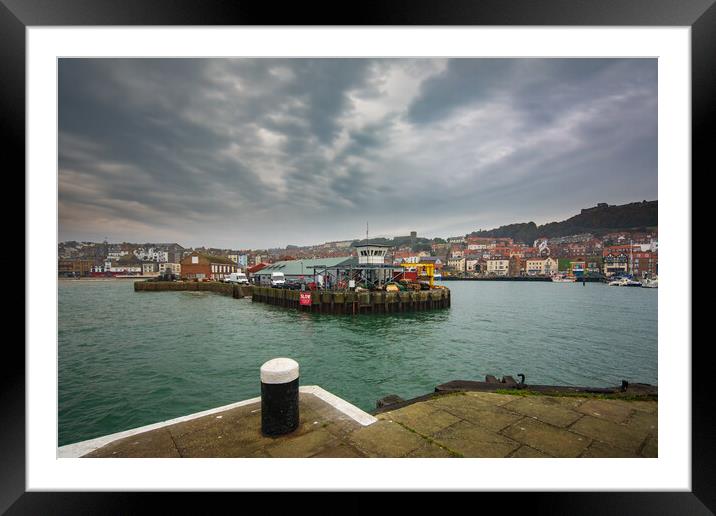 Scarborough Harbour Framed Mounted Print by Steve Smith