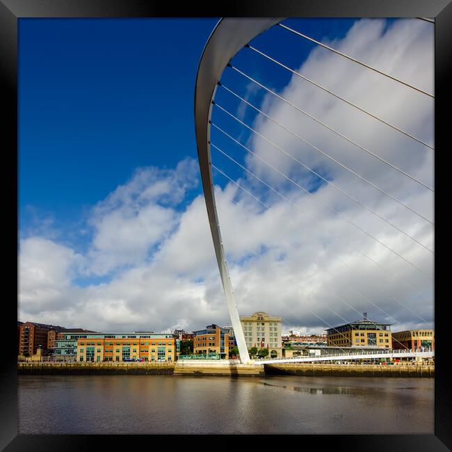 Gateshead Millennium Bridge Framed Print by Steve Smith