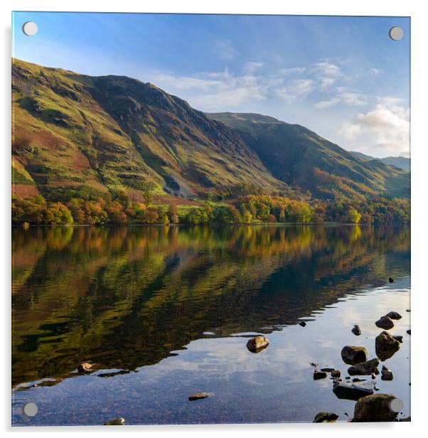 Serene Reflections of Buttermere Acrylic by Steve Smith