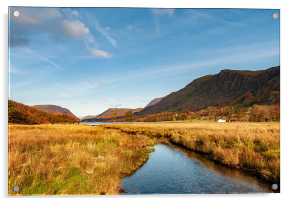 Buttermere Acrylic by Steve Smith