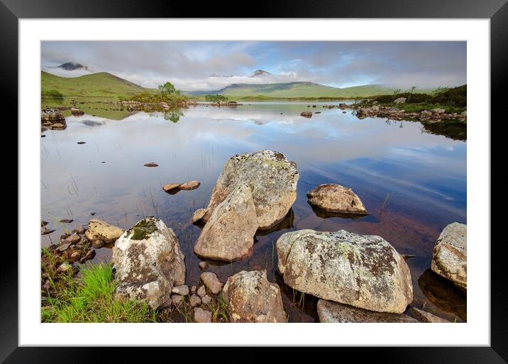 Loch La Stainge Framed Mounted Print by Steve Smith