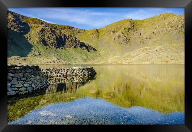 Levers Water Framed Print by Steve Smith