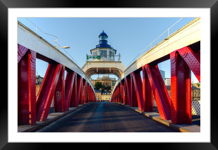 Low Level Bridge Framed Mounted Print by Steve Smith