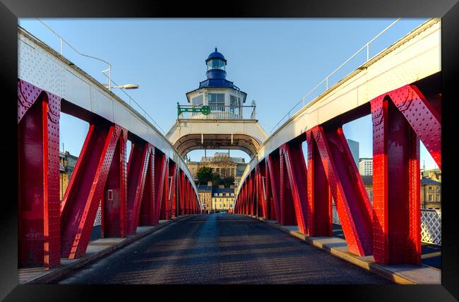 Low Level Bridge Framed Print by Steve Smith