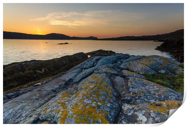 Eriskay Sunrise Print by Steve Smith