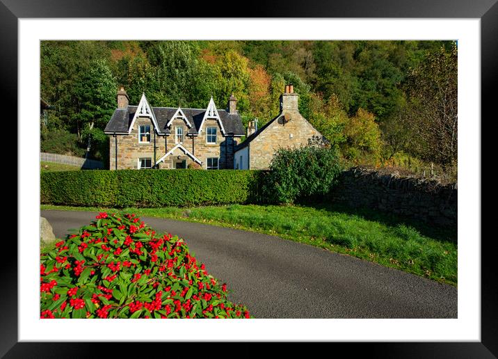 Fortingall Framed Mounted Print by Steve Smith