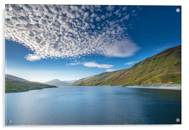 Majestic Loch Lyon Acrylic by Steve Smith