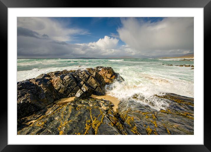 Scarista, Isle of Harris Framed Mounted Print by Steve Smith