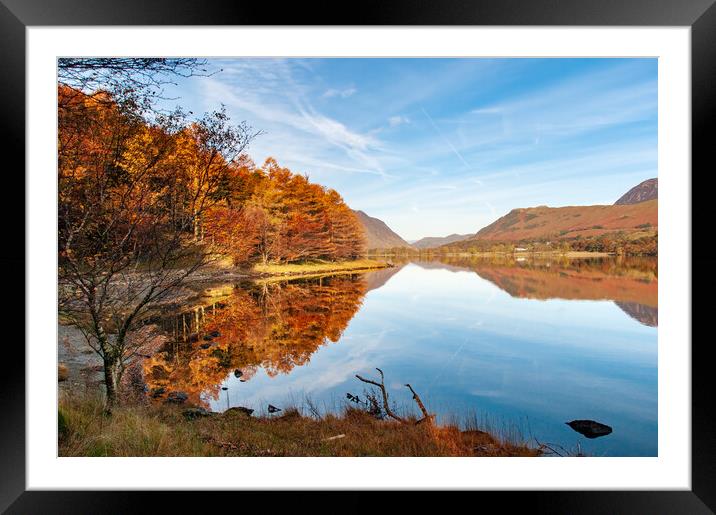 Buttermere Framed Mounted Print by Steve Smith