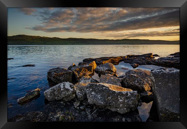 Loch Na Keal Framed Print by Steve Smith