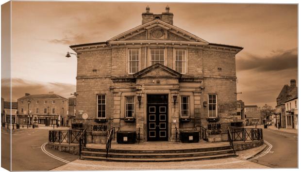 Wetherby Town Hall Canvas Print by Tim Hill
