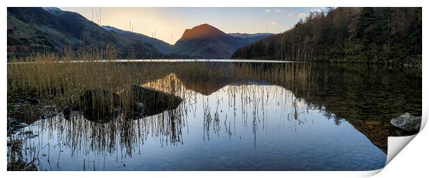 Fleetwith Pike Buttermere Panoramic Print by Tim Hill