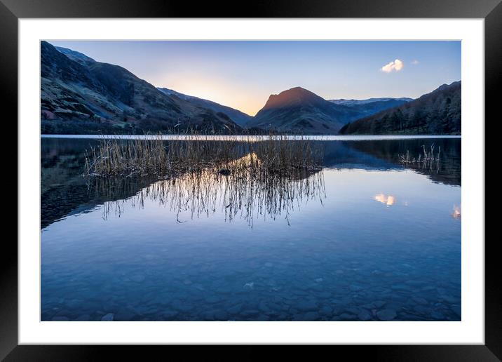 Fleetwith Pike Buttermere Framed Mounted Print by Tim Hill